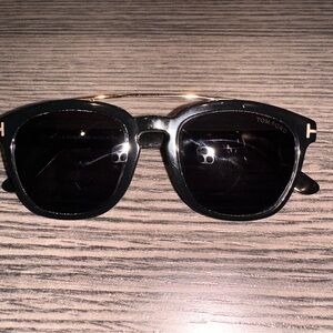 Tom Ford Black and Gold Sunglasses